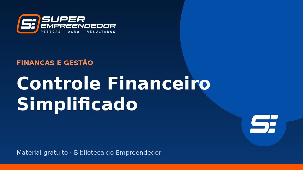 Capa de Controle Financeiro Simplificado (planilha)